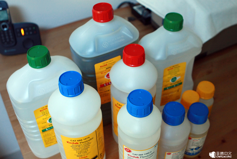 Kodak C41B 柯达多彩组合彩色负片套药的配置